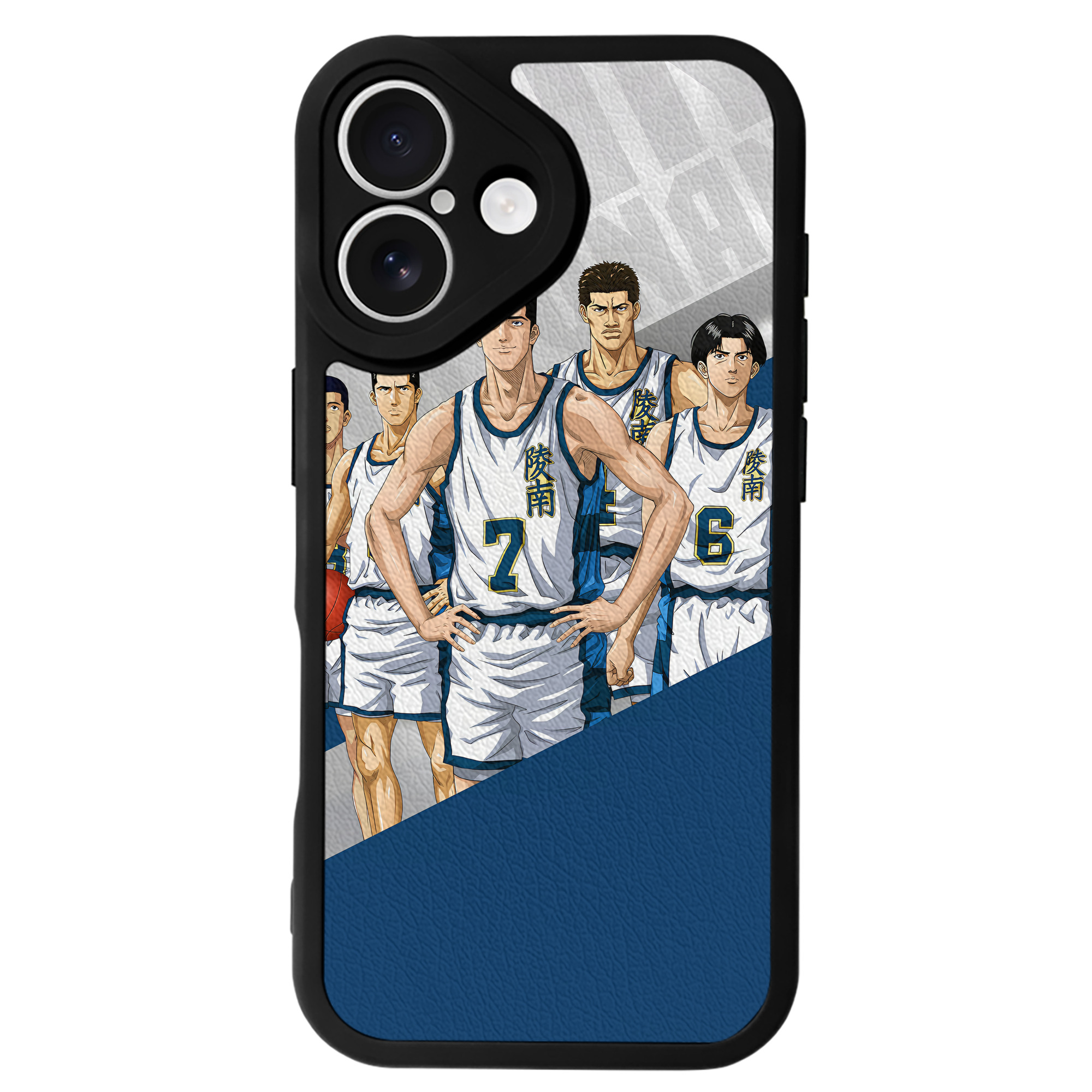 （画像用） SLAM DUNK／スラムダンク 【iPhone 16シリーズ対応】シリコンスマホケース（レザー調） 材質：シリコン